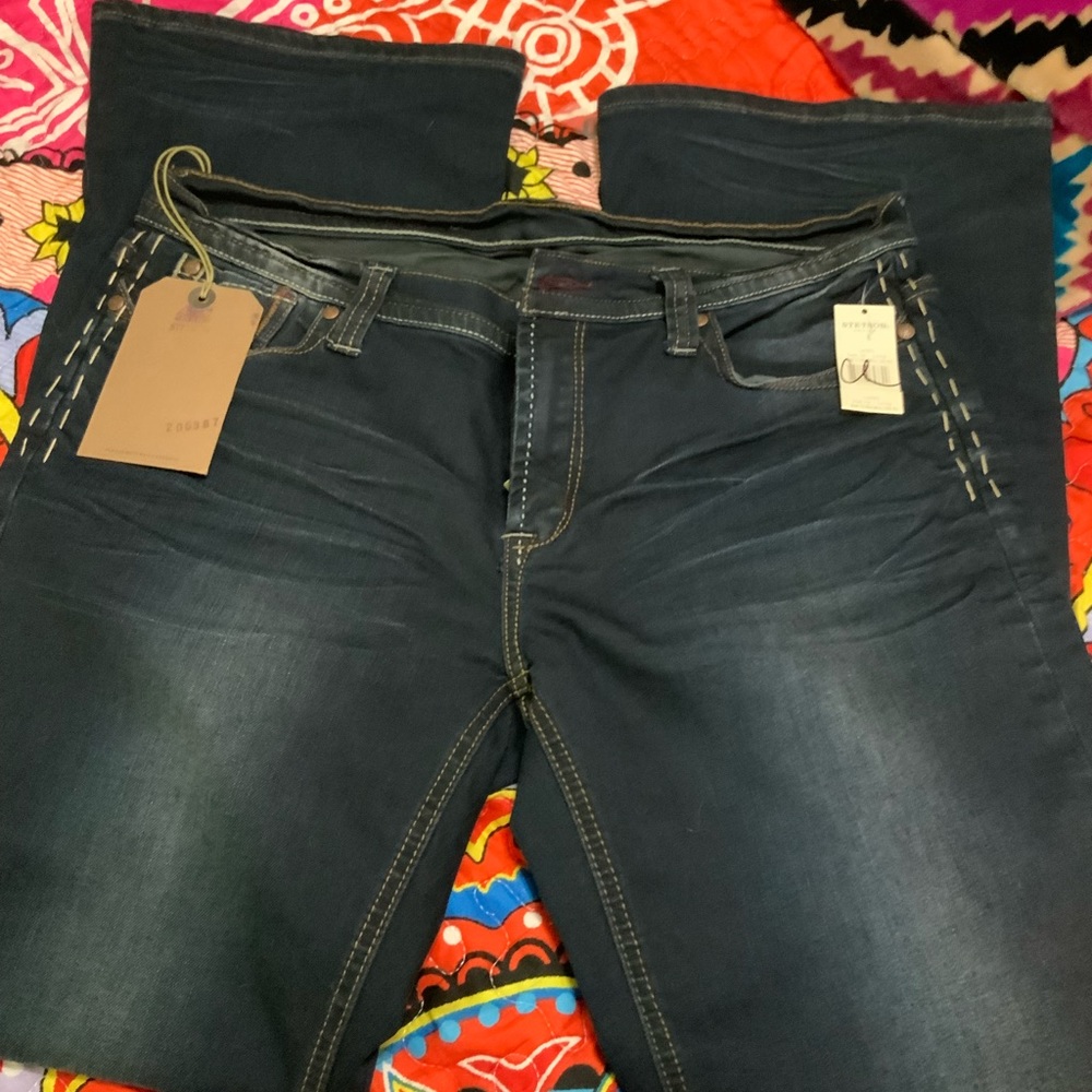 New Stetson Jeans 34X33.